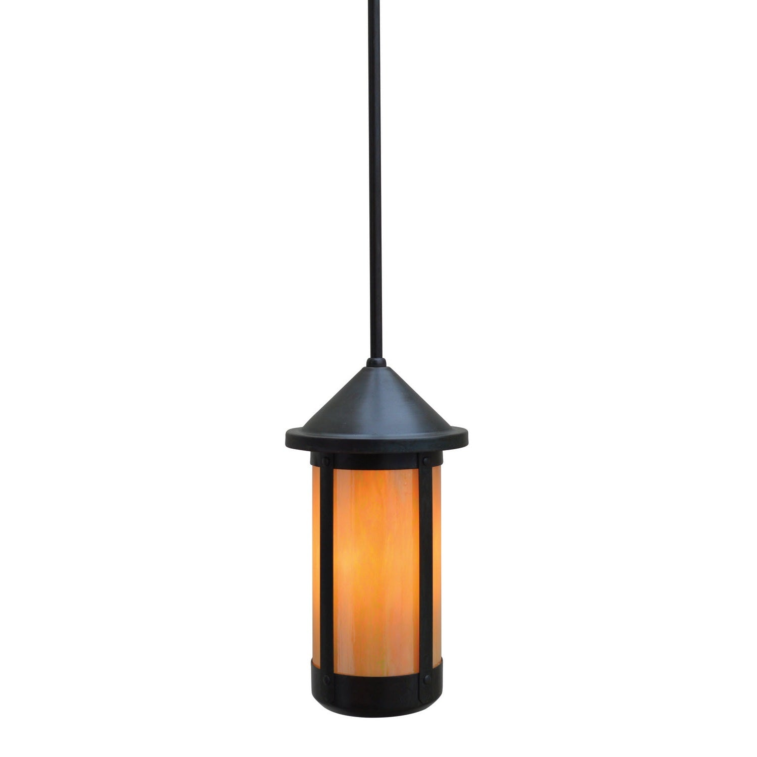 Arroyo - BSH-6LGW-BZ - One Light Pendant - Berkeley - Bronze