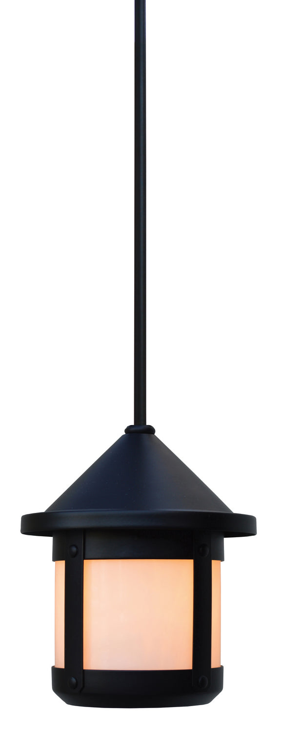 Arroyo - BSH-6SWO-BK - One Light Pendant - Berkeley - Satin Black