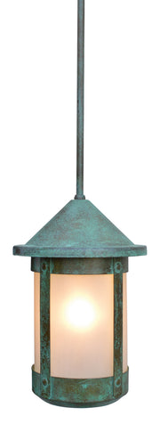 Arroyo - BSH-7F-VP - One Light Pendant - Berkeley - Verdigris Patina