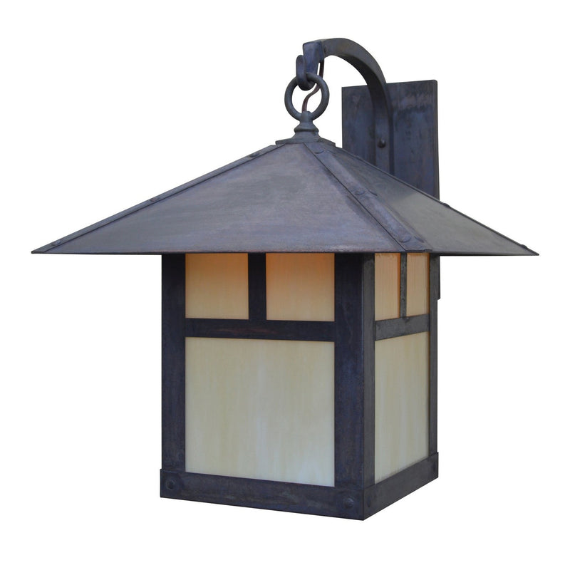 Arroyo - EB-16TOF-MB - One Light Wall Mount - Evergreen - Mission Brown
