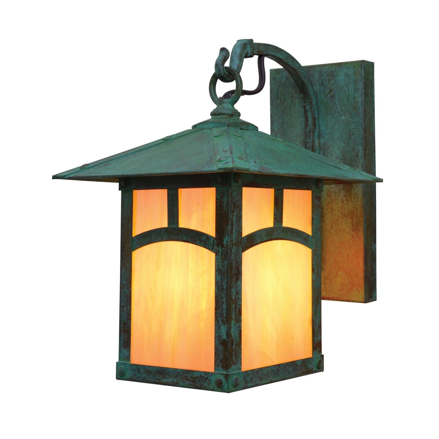 Arroyo - EB-7AGW-VP - One Light Wall Mount - Evergreen - Verdigris Patina