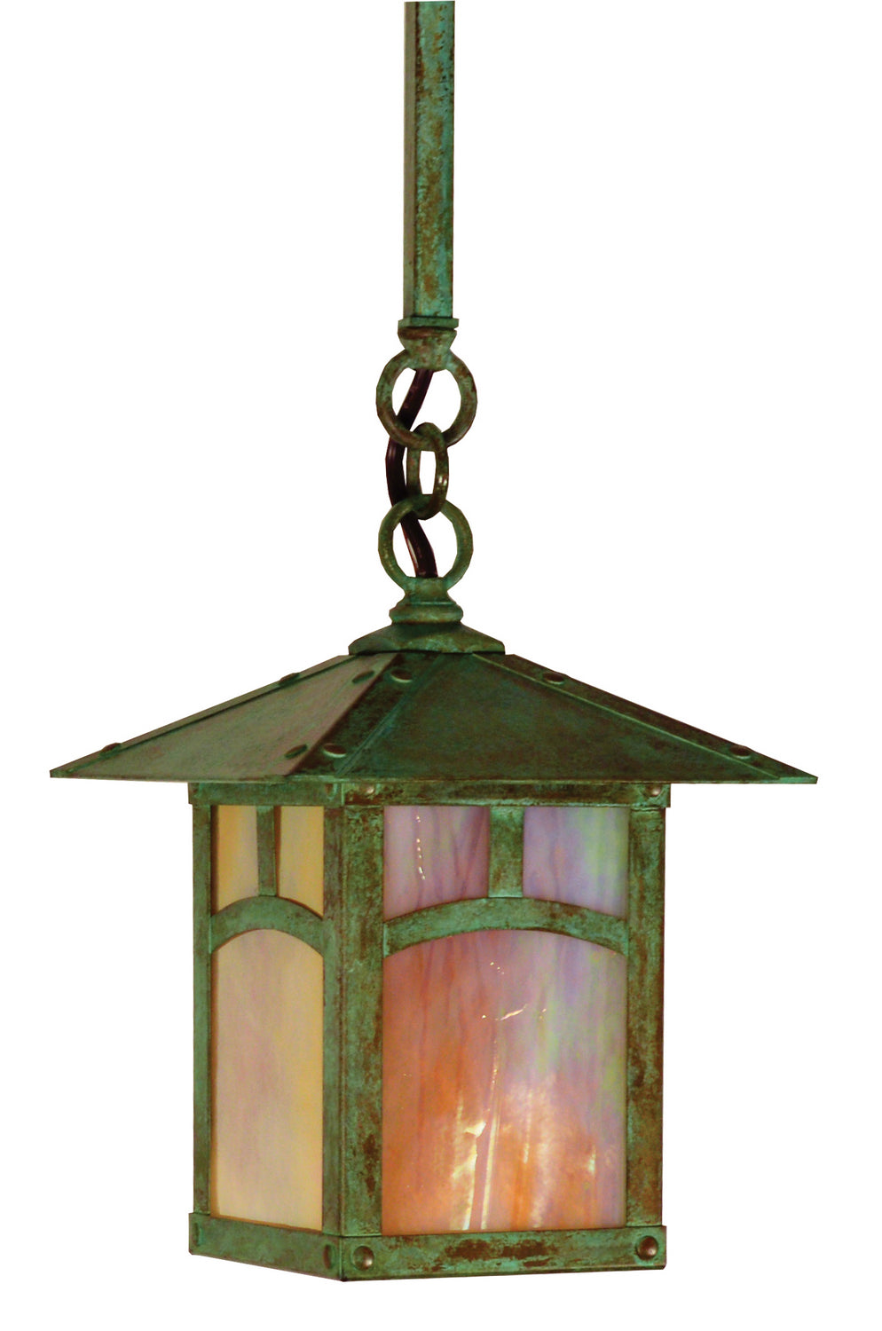 Arroyo - ESH-7AGW-VP - One Light Pendant - Evergreen - Verdigris Patina