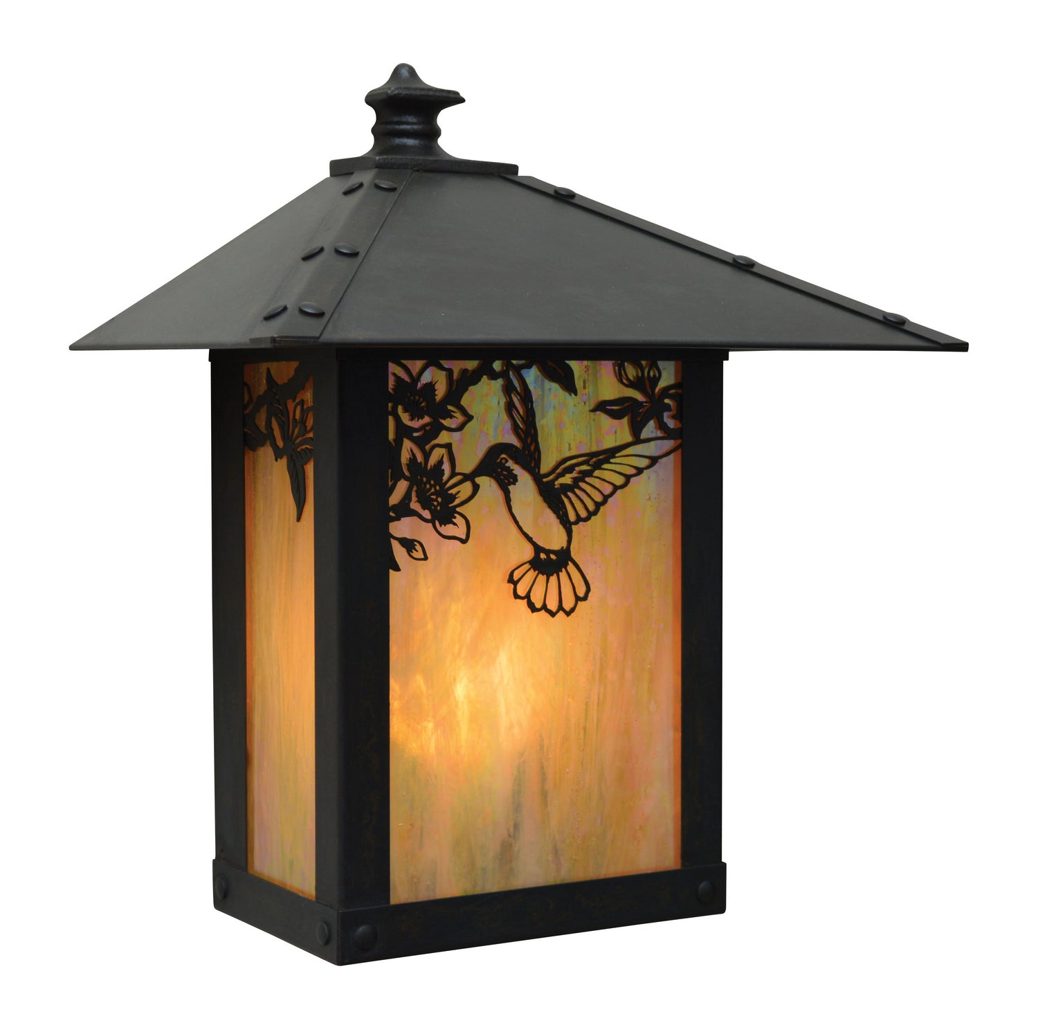 Arroyo - EW-9HFGW-BZ - One Light Wall Mount - Evergreen - Bronze