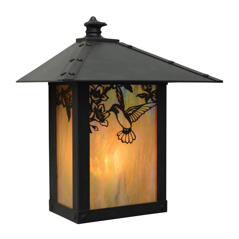 Arroyo - EW-9HFGW-BZ - One Light Wall Mount - Evergreen - Bronze