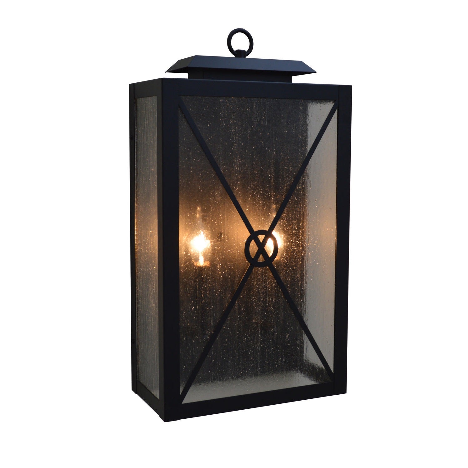 Arroyo - EXS-12CS-BK - Two Light Wall Sconce - Exeter - Satin Black
