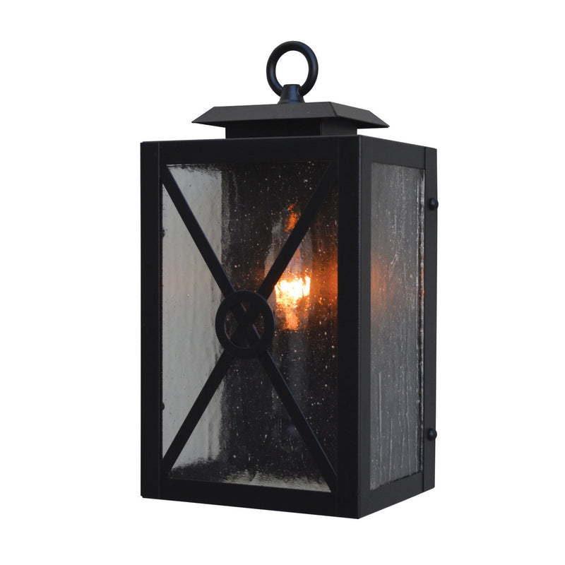 Arroyo - EXS-6CS-BK - One Light Wall Sconce - Exeter - Satin Black