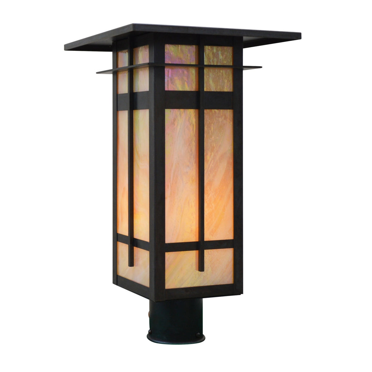 Arroyo - FIP-10LGW-BZ - One Light Post Mount - Finsbury - Bronze