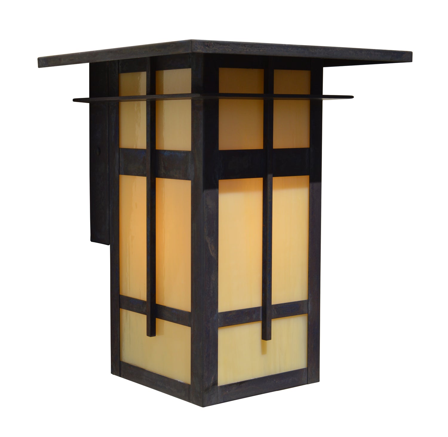 Arroyo - FIW-10TN-MB - One Light Wall Mount - Finsbury - Mission Brown