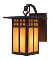 Arroyo - GB-6LTN-RC - One Light Wall Mount - Glasgow - Raw Copper