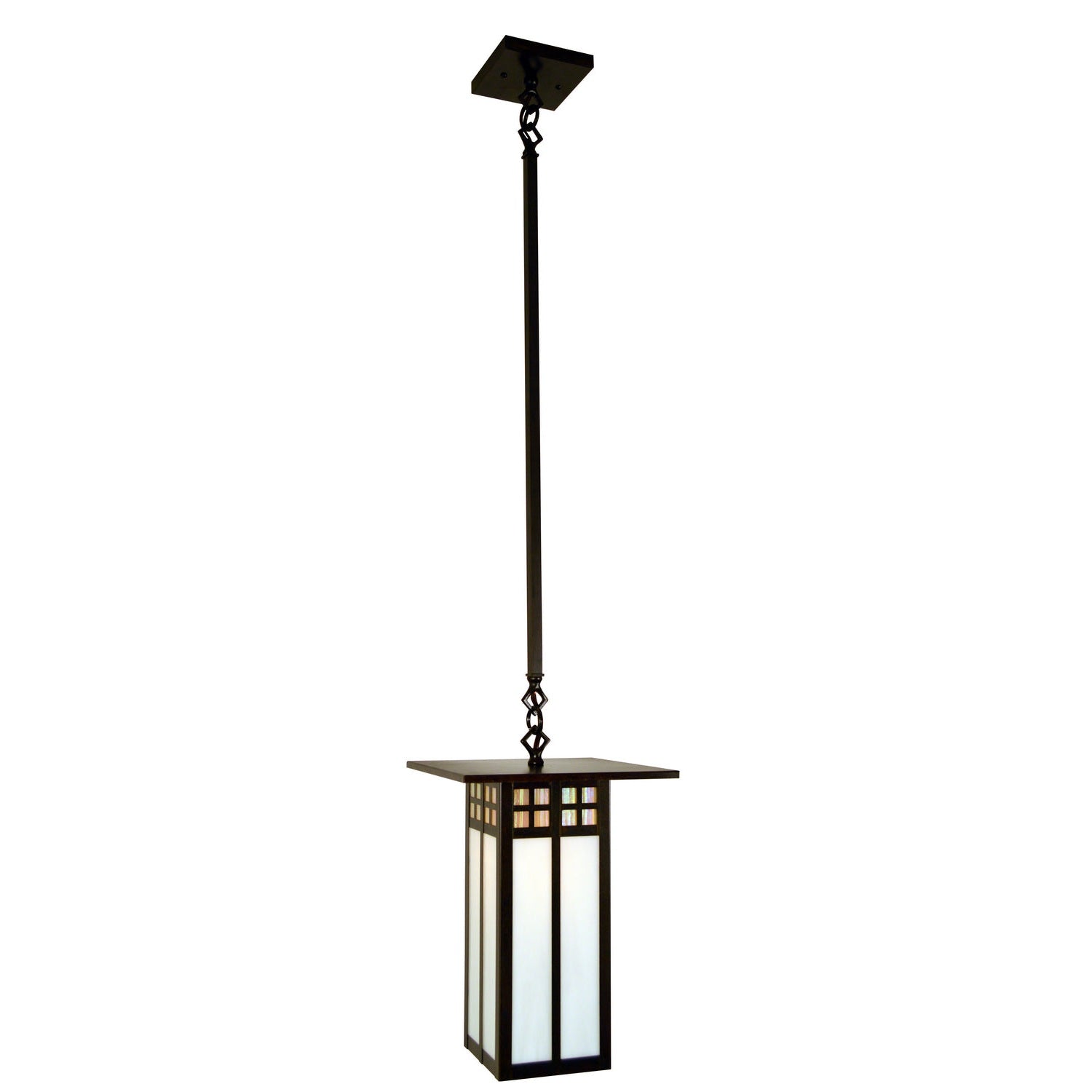 Arroyo - GSH-9LGWC-BZ - One Light Pendant - Glasgow - Bronze