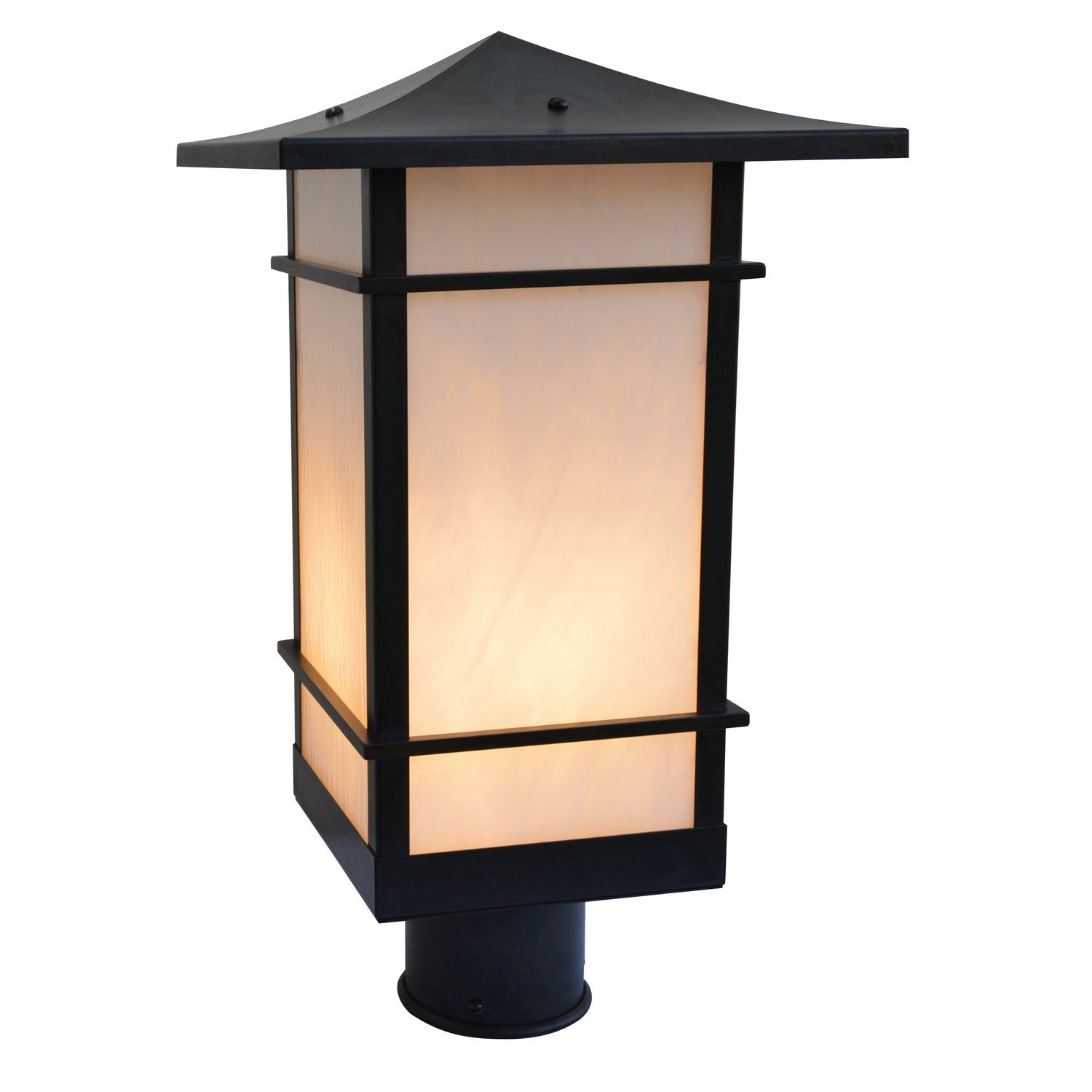 Arroyo - KAP-9TSWO-BZ - One Light Post Mount - Katsura - Bronze