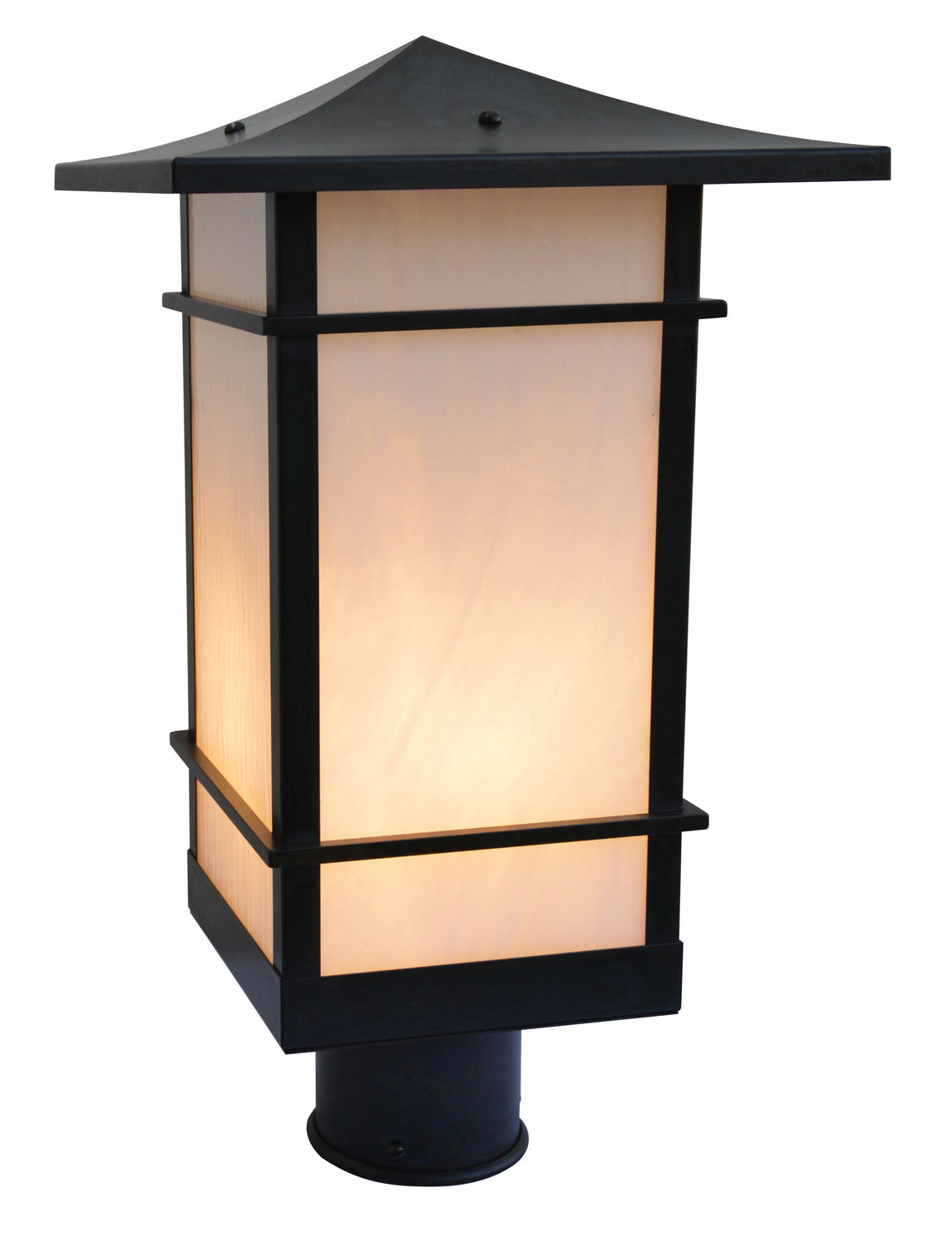 Arroyo - KAP-9TSWO-BZ - One Light Post Mount - Katsura - Bronze