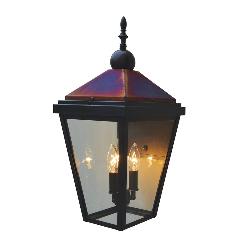 Arroyo - LAB-9CLR-BZ/RC - Two Light Wall Mount - Lancaster - Bronze w/ Raw Copper
