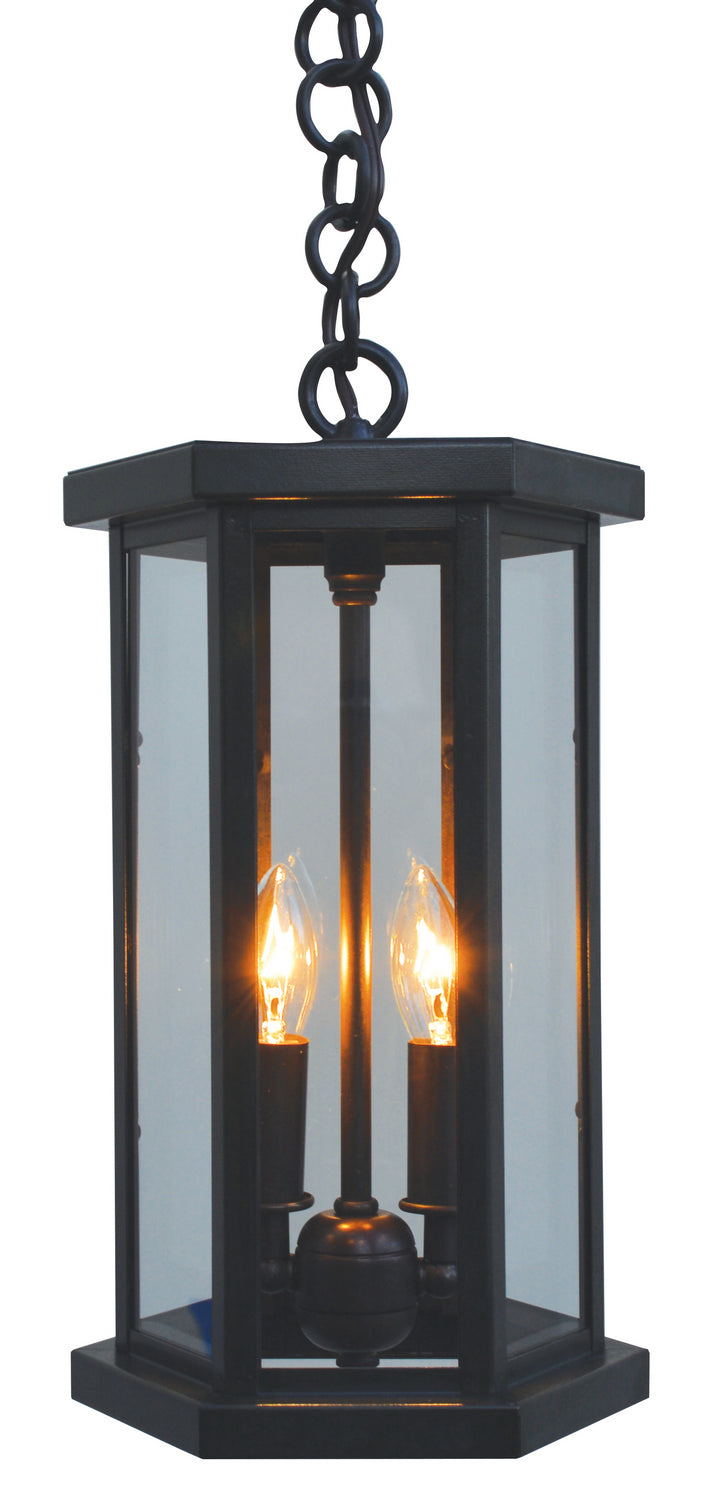 Arroyo - LYH-7CLR-BZ - Two Light Pendant - Lyon - Bronze