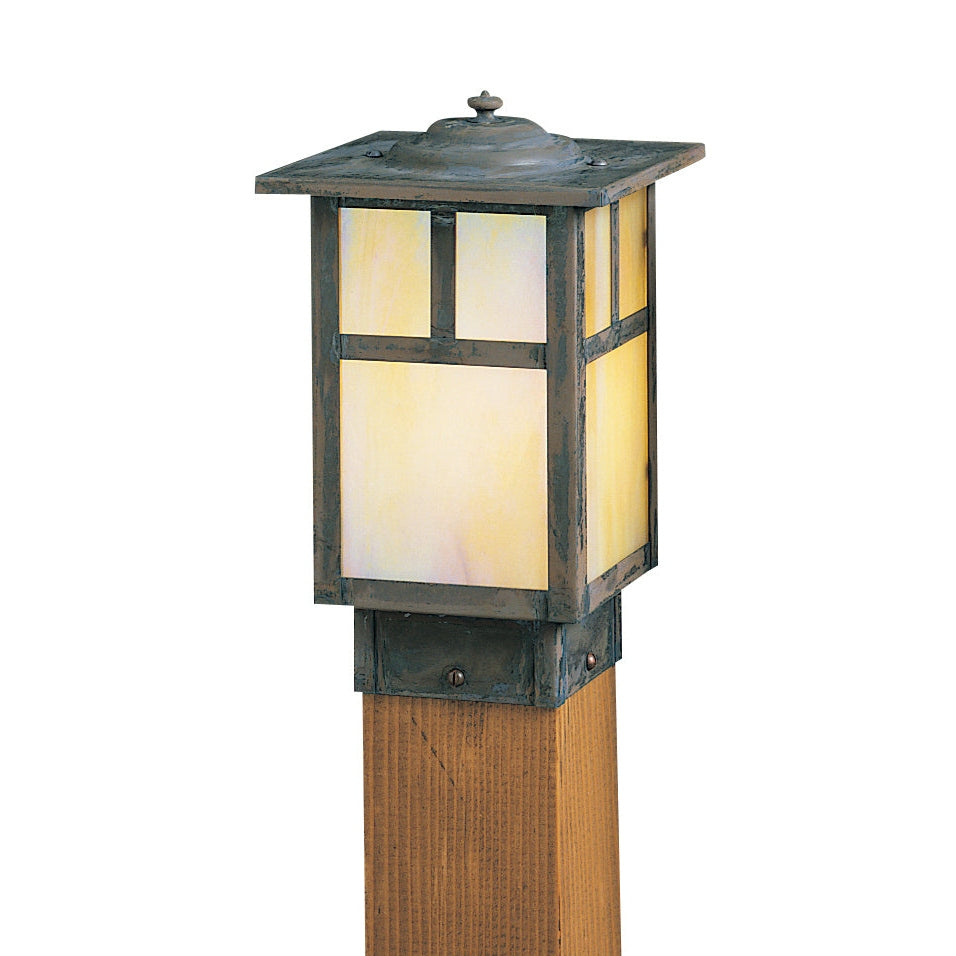 Arroyo - MPC-6TGW-MB - One Light Post Cap - Mission - Mission Brown