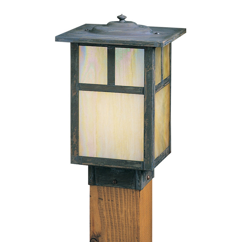 Arroyo - MPC-7TGW-MB - One Light Post Cap - Mission - Mission Brown