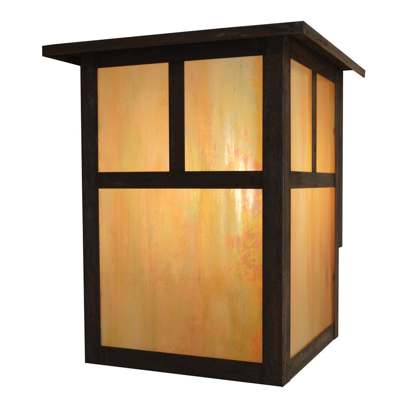 Arroyo - MW-15TGW-MB - Two Light Flush /Wall Mount - Mission - Mission Brown