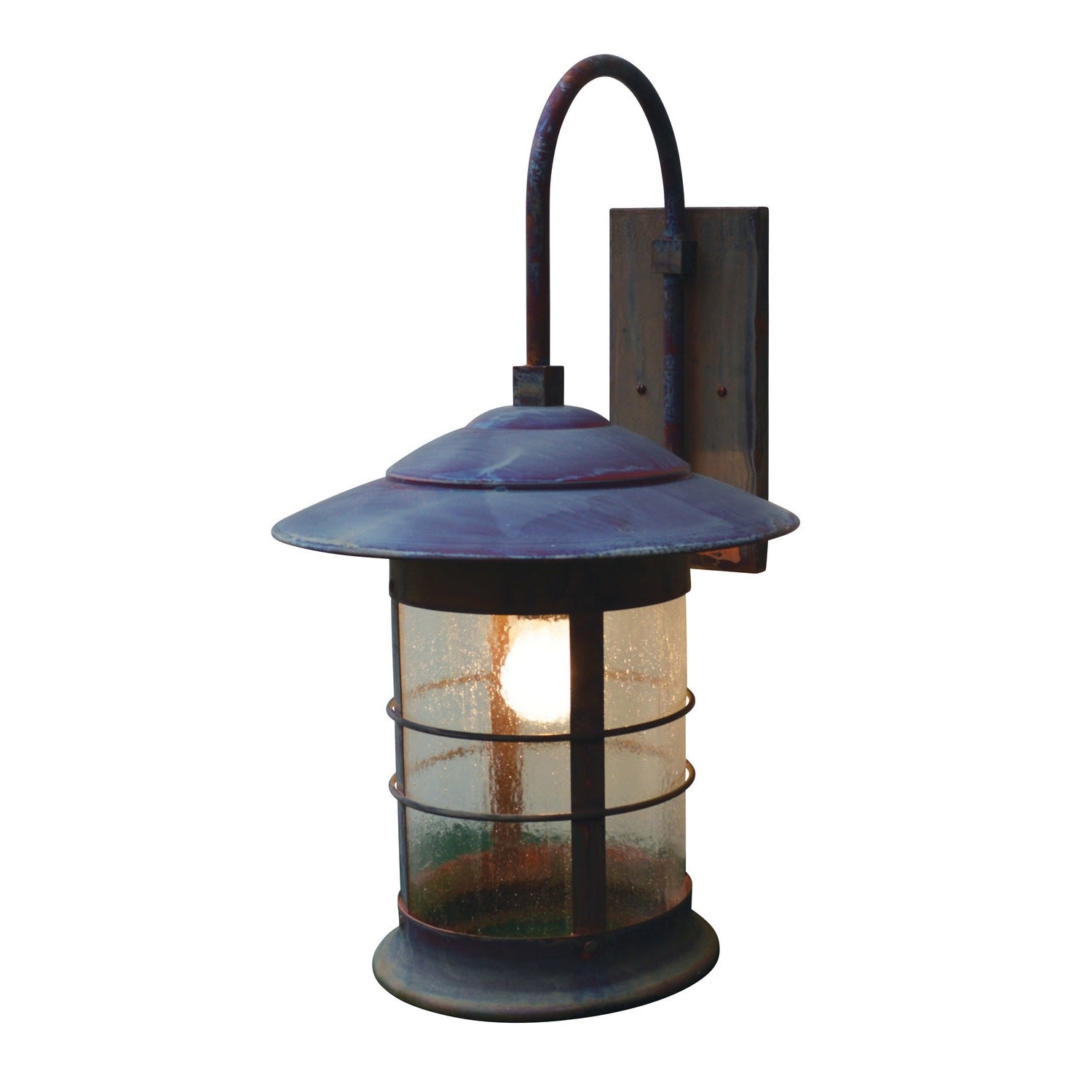 Arroyo - NB-14CS-RC - One Light Wall Mount - Newport - Raw Copper