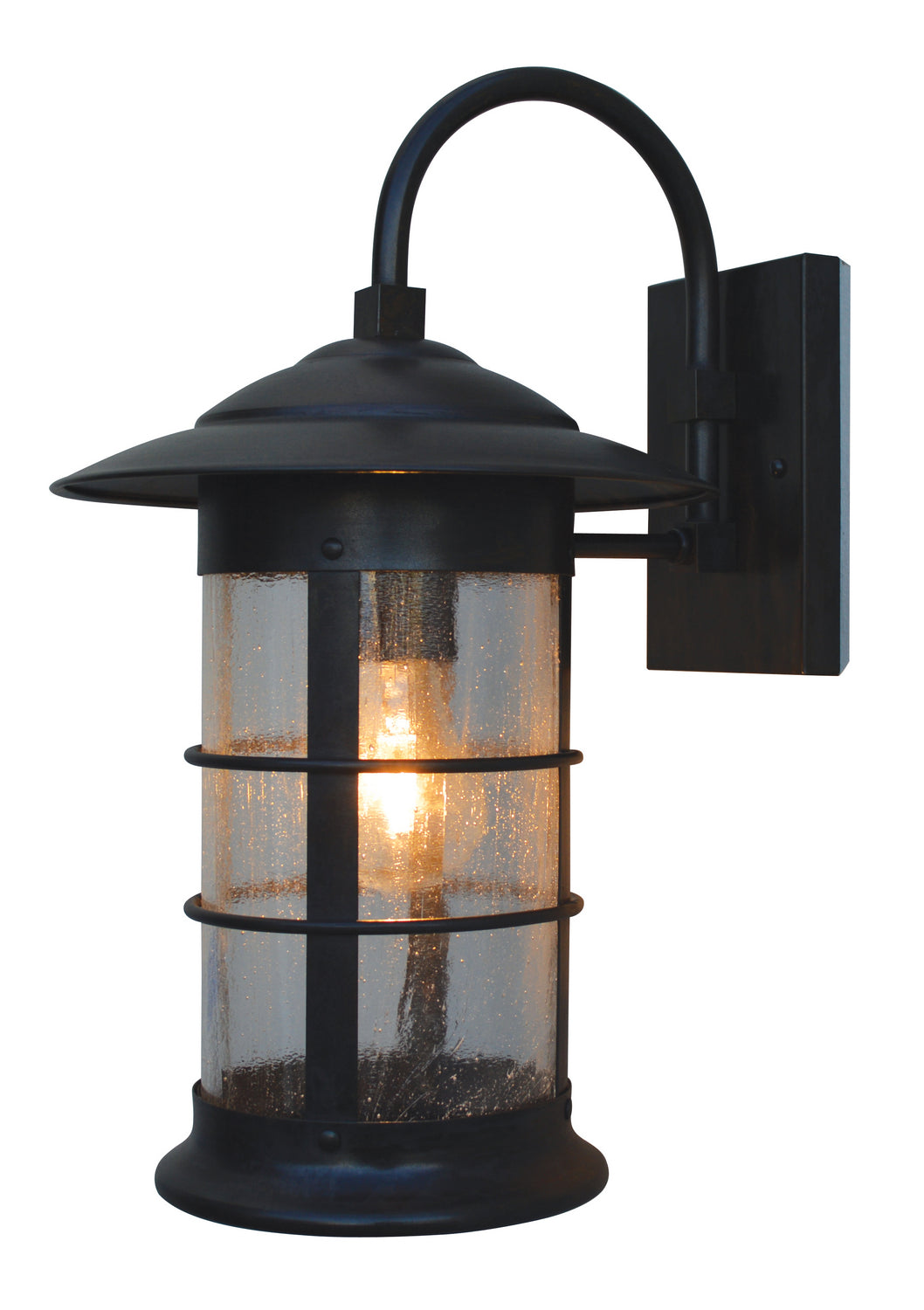 Arroyo - NB-14LCS-BZ - One Light Wall Mount - Newport - Bronze