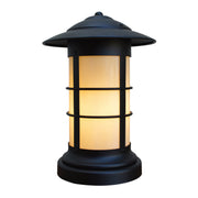 Arroyo - NC-9LOF-BK - One Light Column Mount - Newport - Satin Black