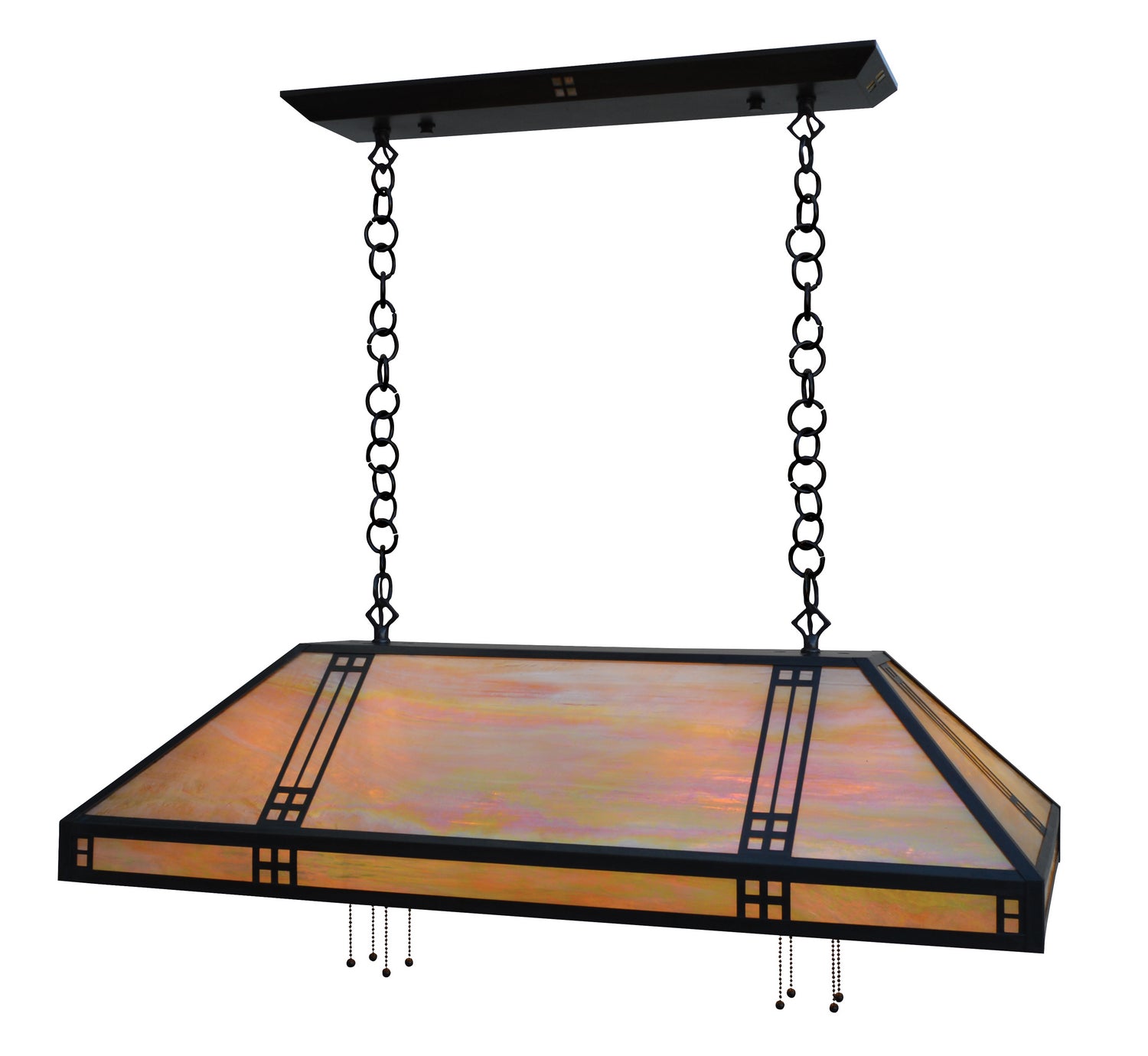 Arroyo - PH-18/36GW-BZ - Eight Light Pendant - Prairie - Bronze