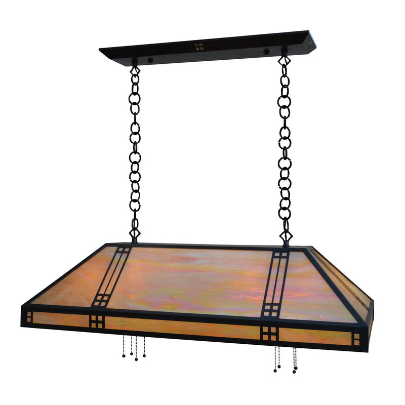 Arroyo - PH-18/36GW-BZ - Eight Light Pendant - Prairie - Bronze