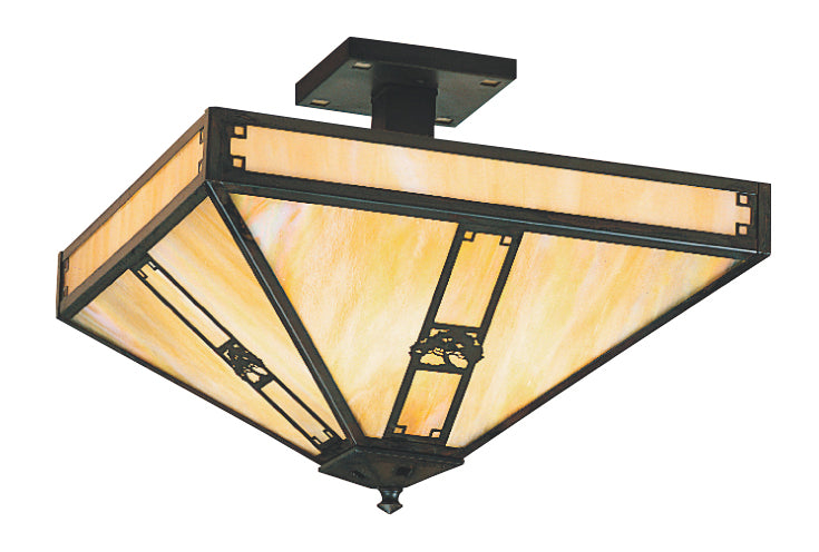 Arroyo - PIH-11OGW-BZ - Four Light Ceiling Mount - Pasadena - Bronze