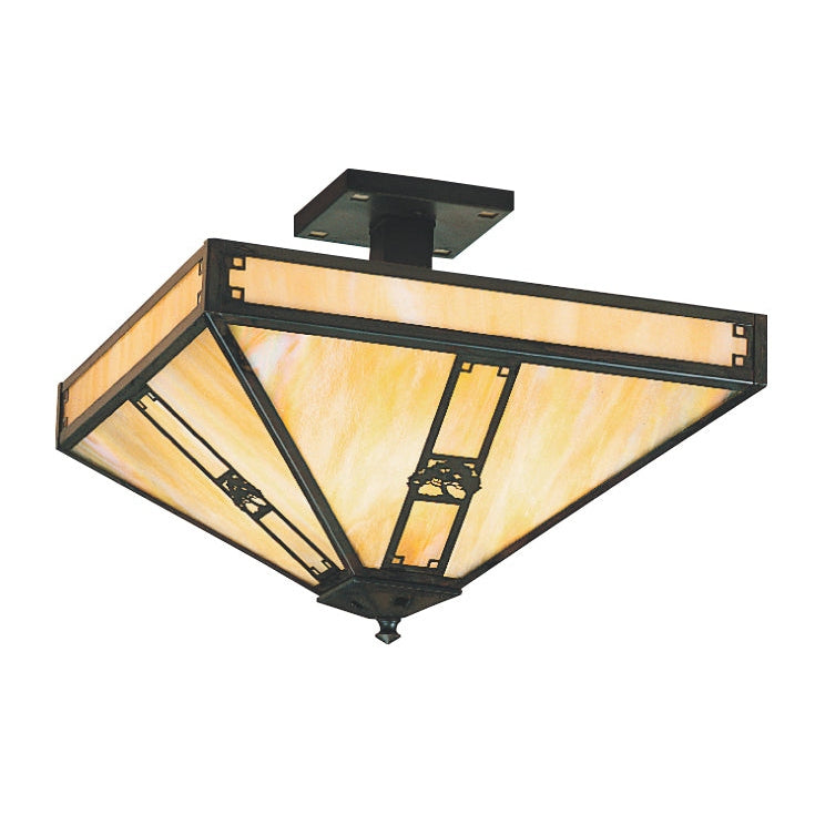 Arroyo - PIH-11OGW-BZ - Four Light Ceiling Mount - Pasadena - Bronze