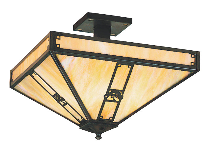 Arroyo - PIH-16OGW-BZ - Four Light Ceiling Mount - Pasadena - Bronze