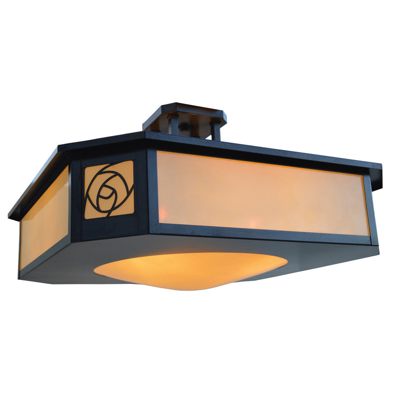 Arroyo - SCCM-21CR-BZ - Four Light Semi-Flush Mount - Saint Clair - Bronze