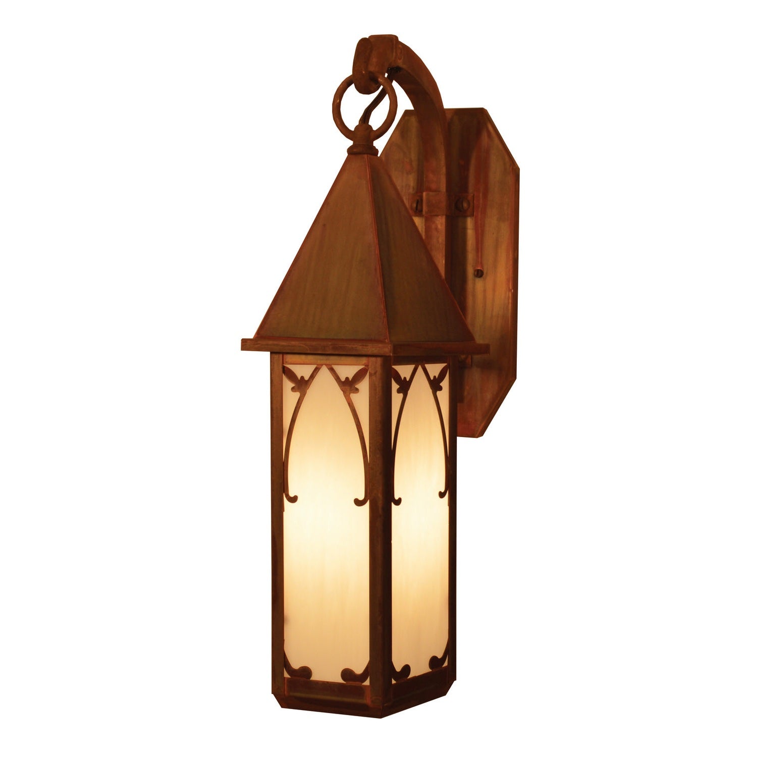 Arroyo - SGB-10WO-RC - One Light Wall Mount - Saint George - Raw Copper