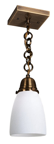 Arroyo - SH-1-AB - One Light Pendant - Simplicity - Antique Brass