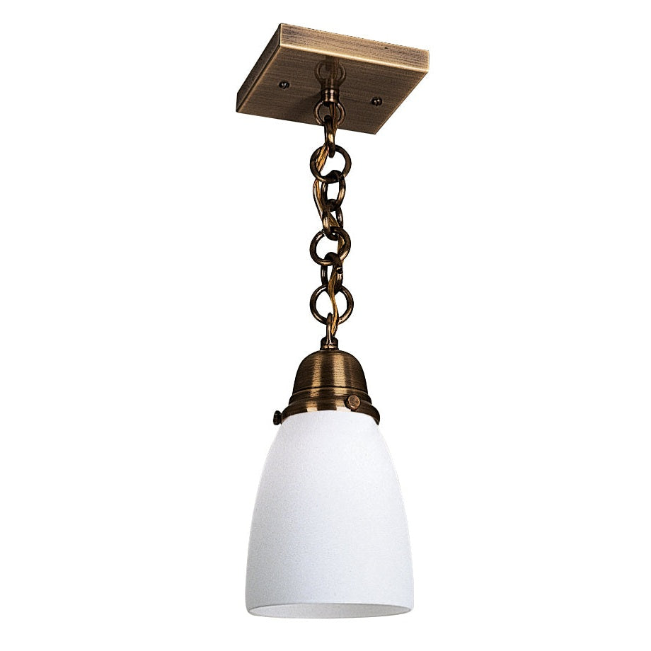 Arroyo - SH-1-AB - One Light Pendant - Simplicity - Antique Brass