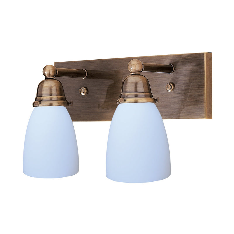 Arroyo - SLB-2-AB - Two Light Bath Bar - Simplicity - Antique Brass