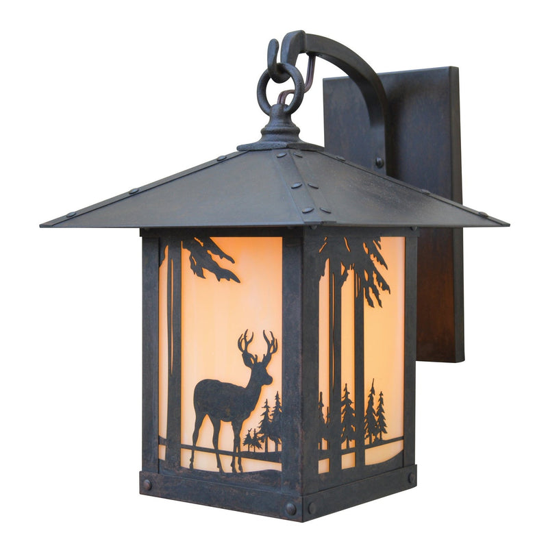 Arroyo - TRB-12DROF-BZ - One Light Wall Mount - Timber Ridge - Bronze