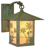 Arroyo - TRB-12PTGW-VP - One Light Wall Mount - Timber Ridge - Verdigris Patina