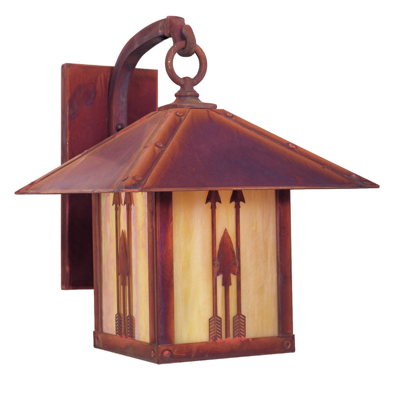 Arroyo - TRB-9ARGW-RC - One Light Wall Mount - Timber Ridge - Raw Copper