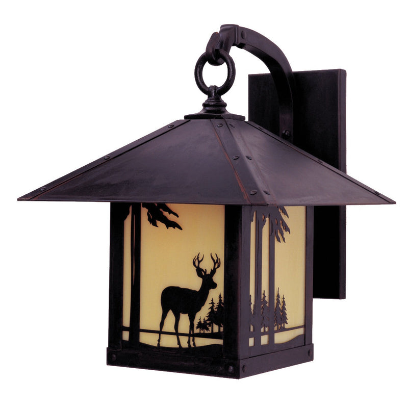 Arroyo - TRB-9DRTN-BZ - One Light Wall Mount - Timber Ridge - Bronze