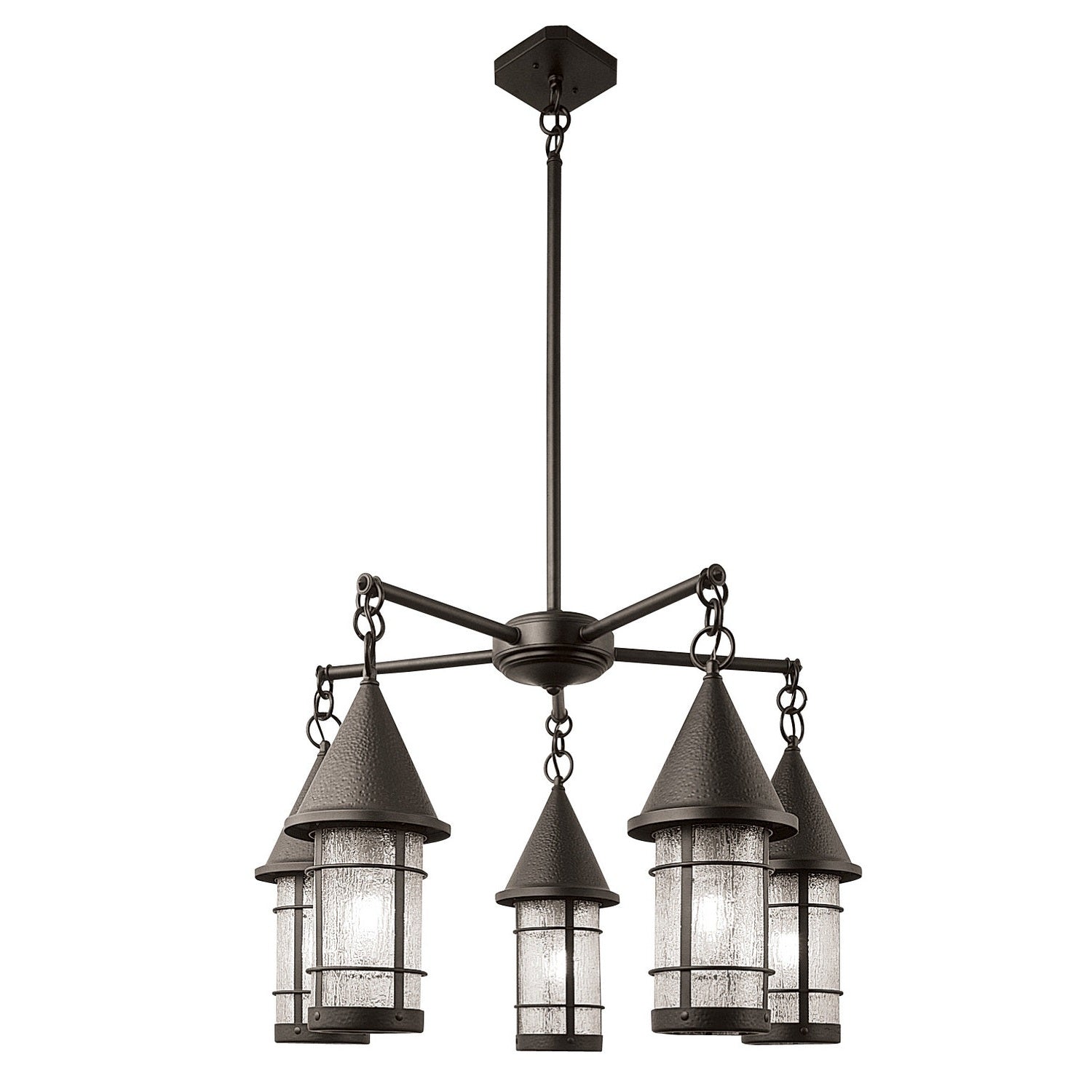 Arroyo - VCH-7/5RM-BZ - Five Light Chandelier - Valencia - Bronze