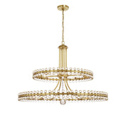 Crystorama - CLO-8890-AG - 24 Light Chandelier - Clover - Aged Brass