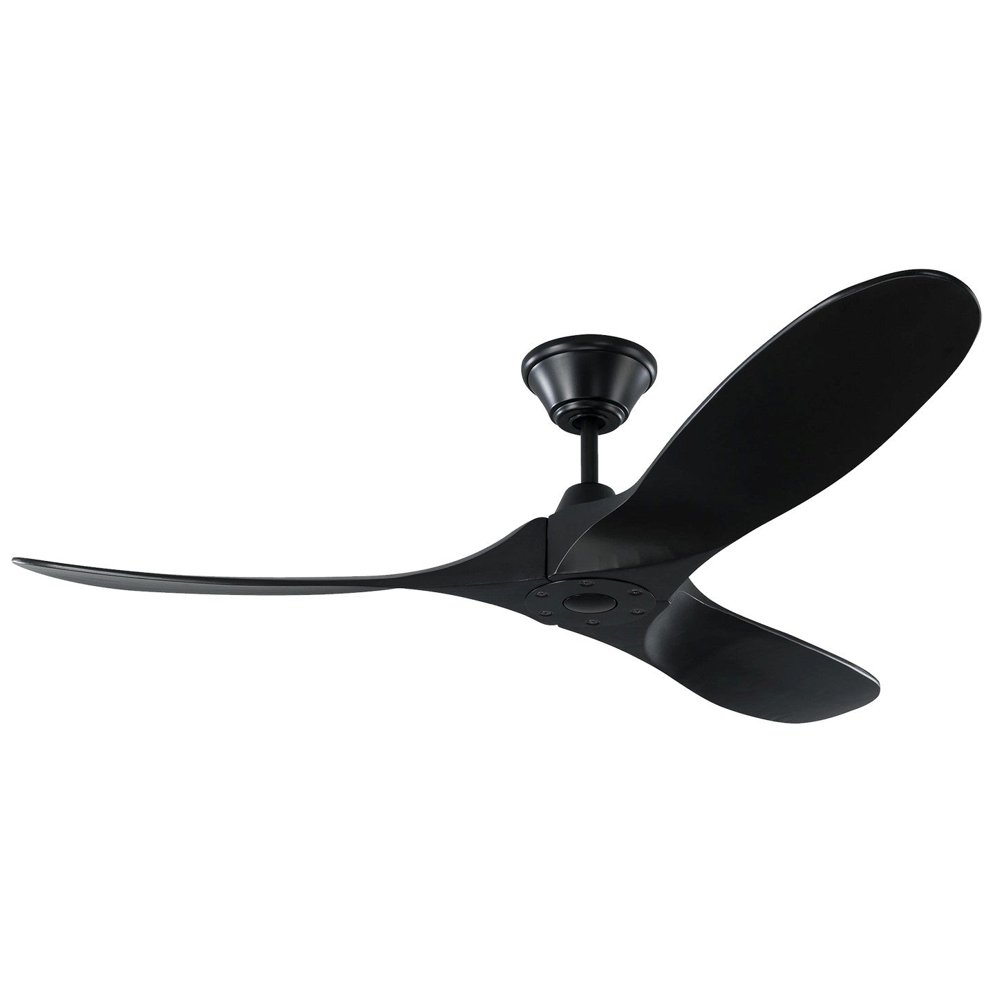 Visual Comfort Fan - 3MAVR52BKBK - 52"Ceiling Fan - Maverick - Matte Black