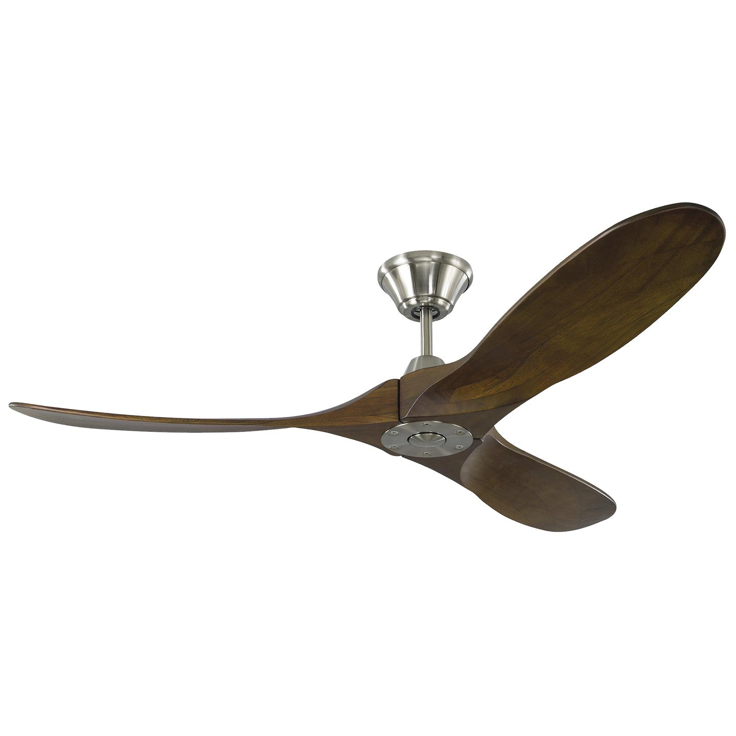 Visual Comfort Fan - 3MAVR52BS - 52"Ceiling Fan - Maverick - Brushed Steel
