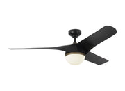 Visual Comfort Fan - 3AKR56BKD - 56``Ceiling Fan - Akova 56 - Matte Black