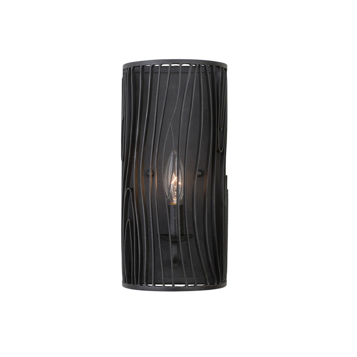 Kalco - 507520BI - One Light Wall Sconce - Morre - Black Iron