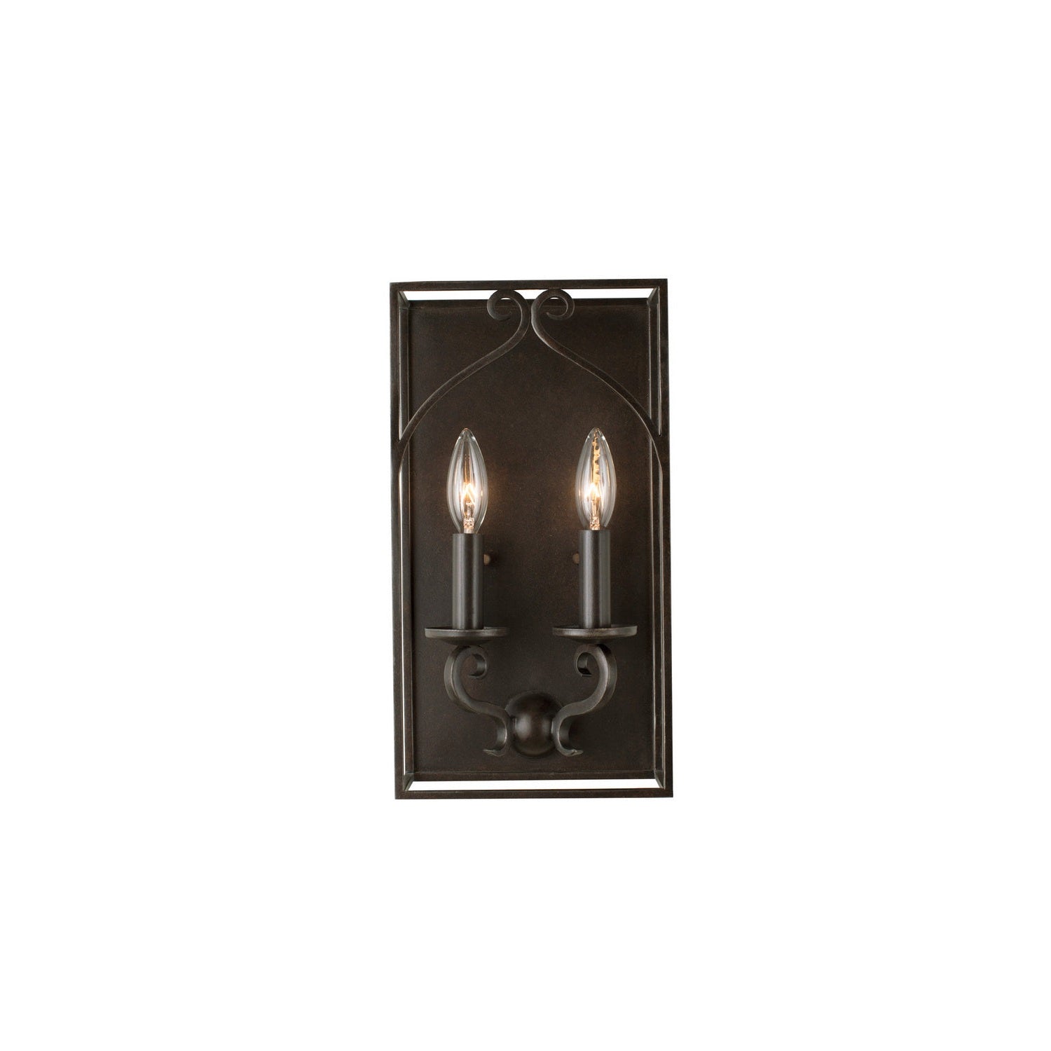 Kalco - 508220HB - Two Light Wall Sconce - Somers - Heirloom Bronze