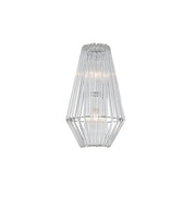 Kalco - 508420CH - Two Light Wall Sconce - Taza - Chrome