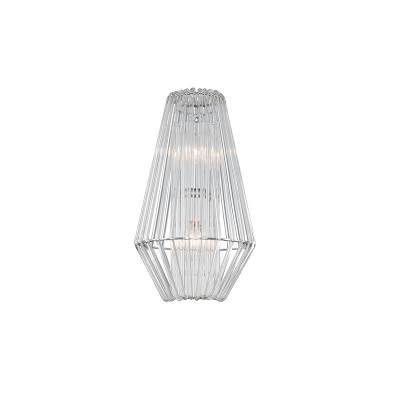 Kalco - 508420CH - Two Light Wall Sconce - Taza - Chrome