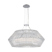 Kalco - 508452CH - Six Light Pendant - Taza - Chrome