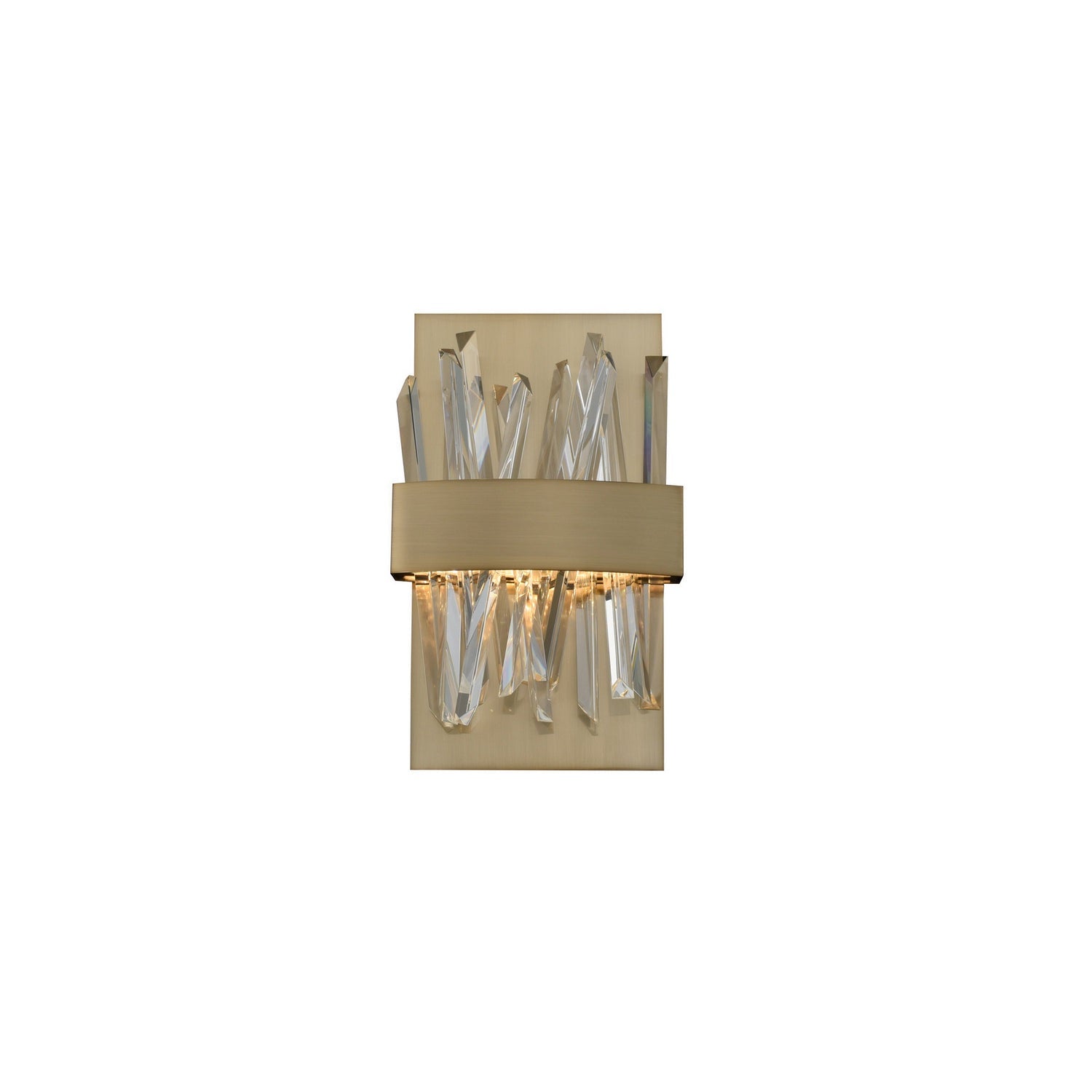 Allegri - 030220-038 - LED Wall Sconce - Glacier - Brushed Champagne Gold