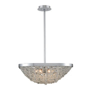 Allegri - 032450-010-FR001 - Six Light Pendant - Lana - Chrome